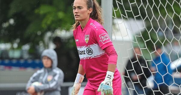 Kiara Beck vom VfB Stuttgart. Foto: Baumann Kiara Beck vom VfB Stuttgart.