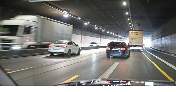 Der Engelbergtunnel wird in der Nacht auf den 1. November komplett gesperrt. Der Engelbergtunnel wird in der Nacht auf den 1. November komplett gesperrt.