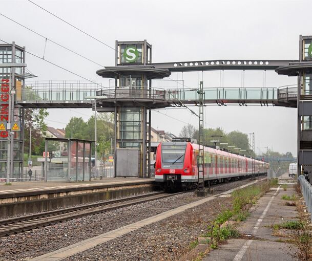 In Ditzingen könnte einmal die neue Linie S 66 halten, als weitere Verbindung Richtung Renningen oder Feuerbach am anderen Ende.