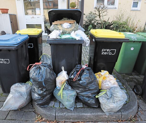 Müllabfuhr: Bürger im Landkreis Ludwigsburg bleiben auf ihrem Abfall sitzen