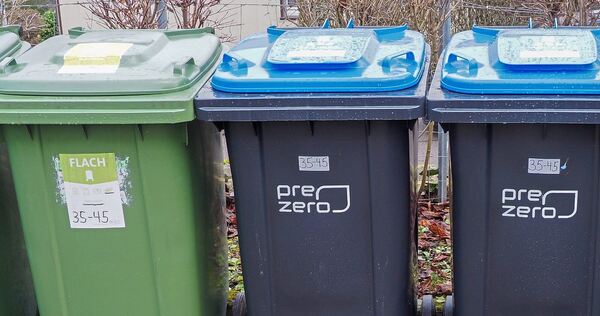 Papier, Glas, Verpackungs-, Rest- und Biomüll: Werden die Tonnen nicht termingerecht geleert, sorgt das für Ärger. Doch nicht im Papier, Glas, Verpackungs-, Rest- und Biomüll: Werden die Tonnen nicht termingerecht geleert, sorgt das für Ärger. Doch nicht immer liegt es an der Müllabfuhr.