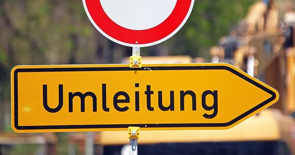 Eine Umleitung gibt es zwischen Besigheim und Ottmarsheim. Eine Umleitung gibt es zwischen Besigheim und Ottmarsheim.