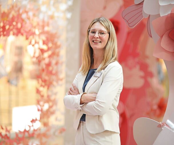 Eva Jansen in de Wal ist seit Anfang des Jahres Managerin des Shopping-Centers Breuningerland Ludwigsburg.