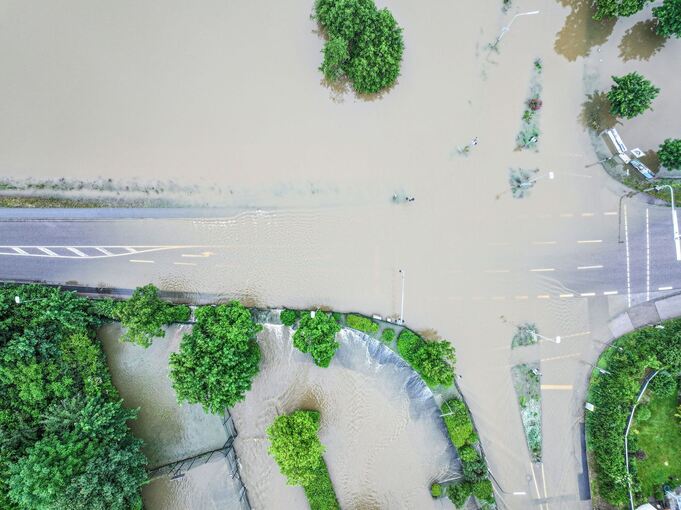 Hochwasser in Pfaffenhofen An Der Ilm