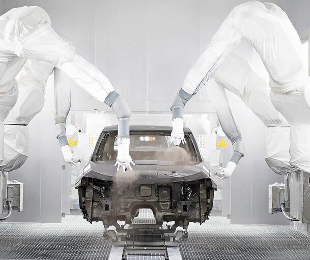 Die Lackiertechnik ist mit Abstand der größte Automotive-Bereich des Konzerns und erzielte zuletzt zwei Milliarden Euro Umsatz.