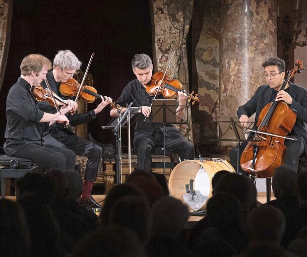 Das Rothko String Quartet im Ordenssaal.