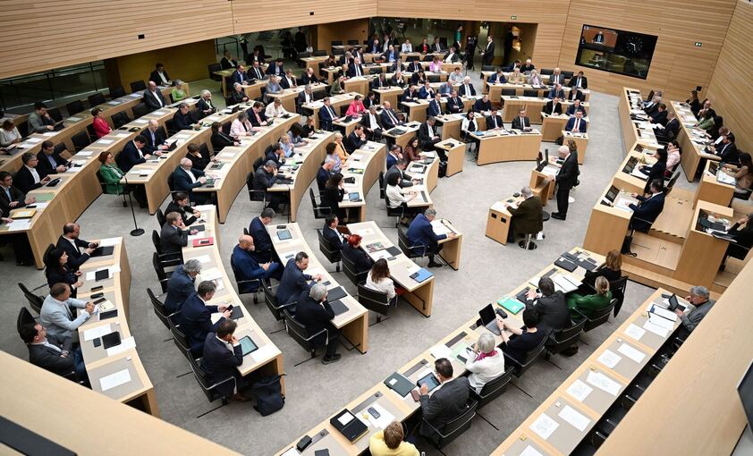 Landtagssitzung Stuttgart