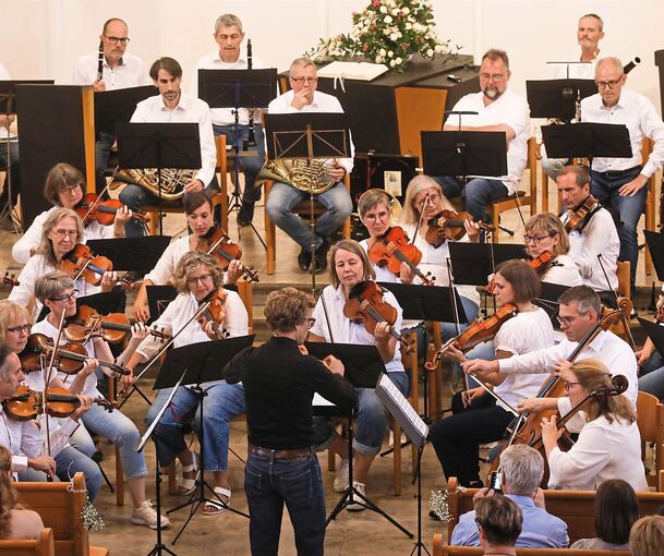 Spielfreudig: Das Sinfonieorchester Ludwigsburg.