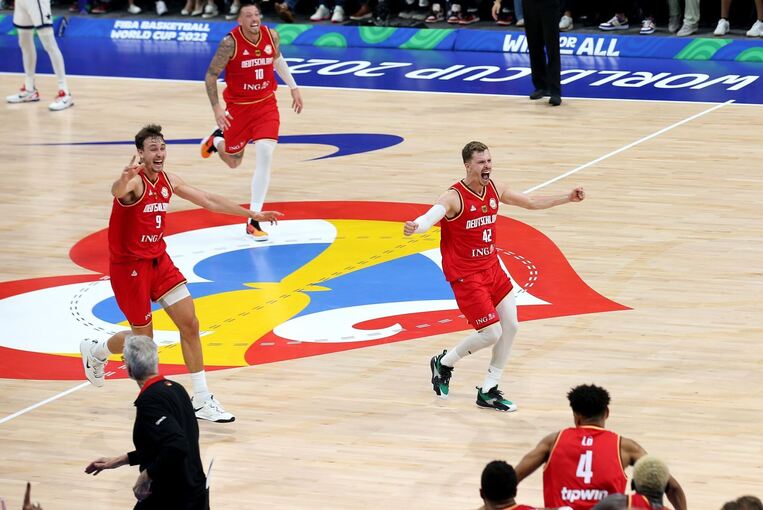 Basketball-WM 2023 - USA - Deutschland