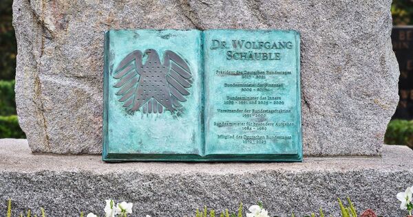 Grab von Wolfgang Schäuble Grab von Wolfgang Schäuble