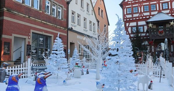 So sah das Weihnachtswunderland zu Beginn der Woche noch aus. Jetzt beginnen die Abbauarbeiten. So sah das Weihnachtswunderland zu Beginn der Woche noch aus. Jetzt beginnen die Abbauarbeiten.