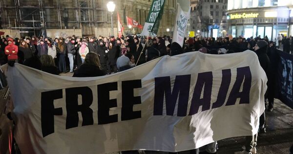 Proteste gegen Verurteilung von Maja T. in Berlin Proteste gegen Verurteilung von Maja T. in Berlin