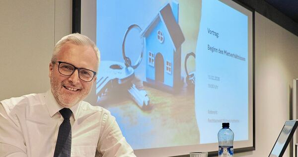 Gibt wertvolle Tipps zum Abschluss von Mietverträgen: Michael Hofstetter, seit einem Jahr Vorsitzender von Haus und Grund Ludwig Gibt wertvolle Tipps zum Abschluss von Mietverträgen: Michael Hofstetter, seit einem Jahr Vorsitzender von Haus und Grund Ludwigsburg.