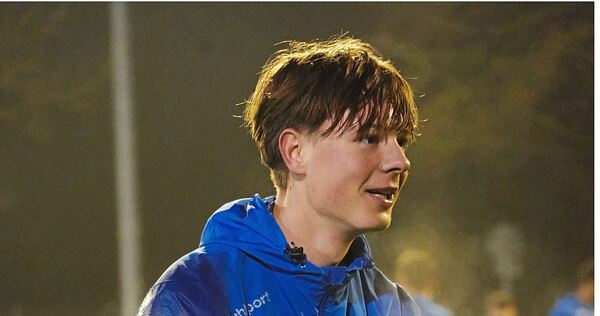 Im ersten Bundesliga-Spiel ohne Gegentor geblieben: Freibergs A-Jugendkeeper Kim Bayer. Im ersten Bundesliga-Spiel ohne Gegentor geblieben: Freibergs A-Jugendkeeper Kim Bayer.