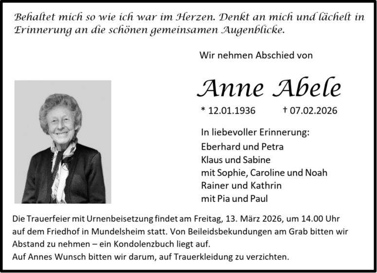 1657346(1-1)/Gauger Bestattungen GmbH