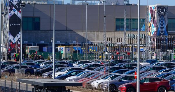 US-Elektroautobauer Tesla in Grünheide US-Elektroautobauer Tesla in Grünheide