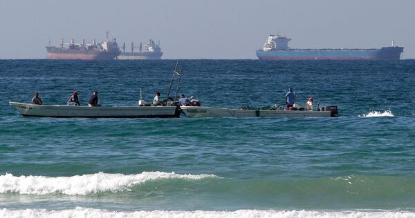 Schiffe in der Straße von Hormus Schiffe in der Straße von Hormus