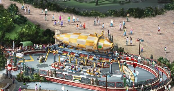 Neu in diesem Jahr: Die Familienattraktion „Luftikus“. Neu in diesem Jahr: Die Familienattraktion „Luftikus“.