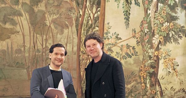 „Es wird magisch werden“: Regisseur Charles Di Meglio (links) und Intendant Lucas Reuter haben sich schon mal umgesehen. „Es wird magisch werden“: Regisseur Charles Di Meglio (links) und Intendant Lucas Reuter haben sich schon mal umgesehen.