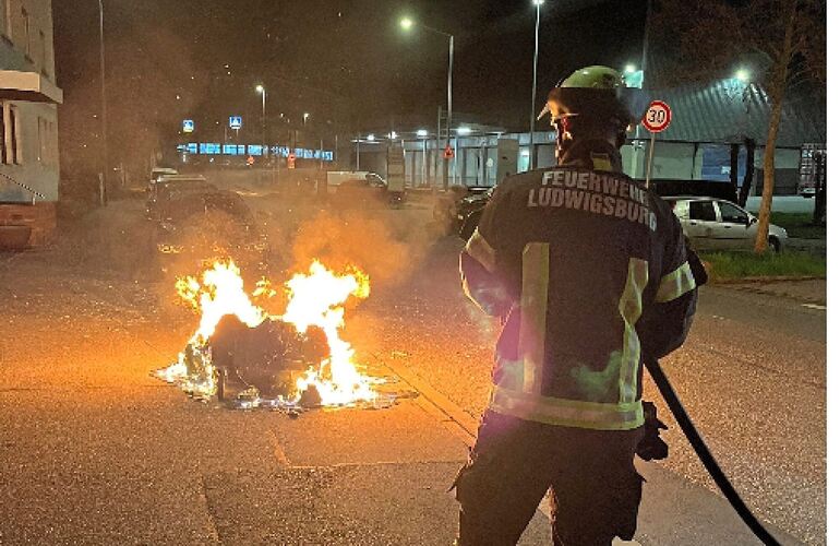 Viel zu tun gehabt: Einsatzkräfte der Ludwigsburger Feuerwehr haben in den vergangenen Wochen unter anderem einen brennenden Pap Viel zu tun gehabt: Einsatzkräfte der Ludwigsburger Feuerwehr haben in den vergangenen Wochen unter anderem einen brennenden Papiercontainer in der Kammererstraße gelöscht.