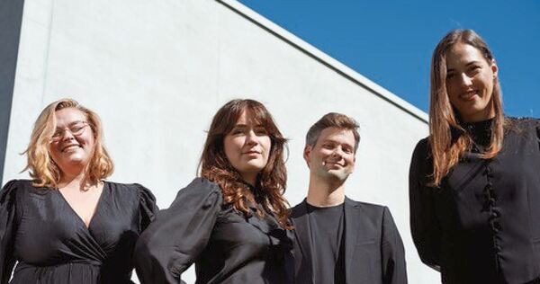 Das Barbican String Quartet. Das Barbican String Quartet.