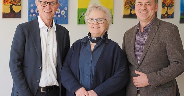 Schuldekan Dr. Andreas Löw, Cornelia Vogel (Fachberaterin für die Kindertageseinrichtungen in den Evangelischen Kirchenbezirken Schuldekan Dr. Andreas Löw, Cornelia Vogel (Fachberaterin für die Kindertageseinrichtungen in den Evangelischen Kirchenbezirken Besigheim und Ludwigsburg) und Tobias Laufs, Gesamtleitung Kindertageseinrichtungen der Evangelischen Gesamtkirchengemeind