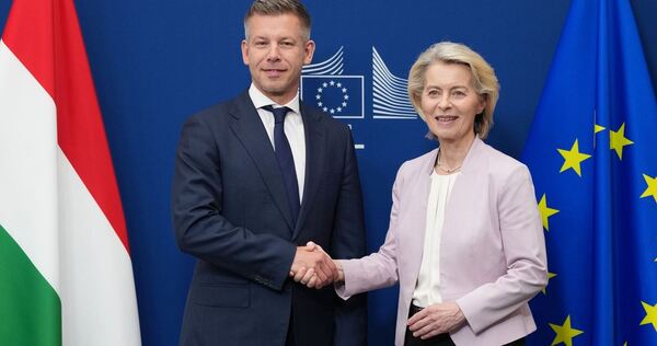 Ungarns neuer Ministerpräsident Magyar in Brüssel Ungarns neuer Ministerpräsident Magyar in Brüssel