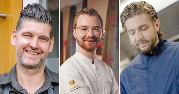 Leuchten weiter am Sternenhimmel (von links): Steffen Ruggaber im Lamm in Roßwag, Moritz Feichtinger im Asperger Adler und Benja Leuchten weiter am Sternenhimmel (von links): Steffen Ruggaber im Lamm in Roßwag, Moritz Feichtinger im Asperger Adler und Benjamin Maerz in der Rose in Bietigheim.