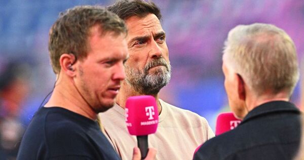 Julian Nagelsmann und Jürgen Klopp Julian Nagelsmann und Jürgen Klopp