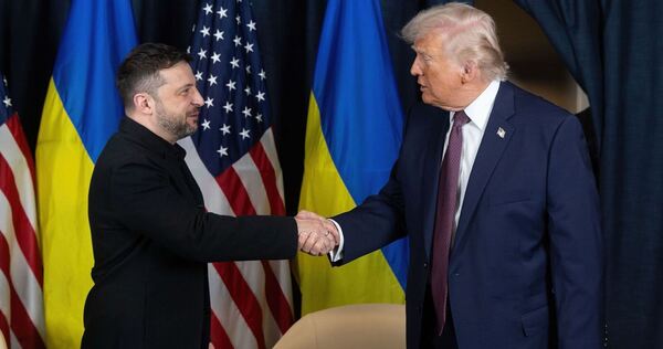 Wolodymyr Selenskyj und Donald Trump Wolodymyr Selenskyj und Donald Trump