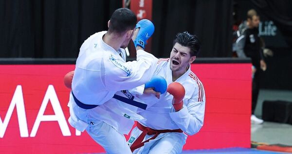Stark in Form: Konstantinos Papastergios (rechts). Screenreader
