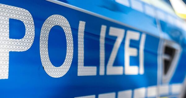 Ein Streifenwagen der Polizei. Ein Streifenwagen der Polizei.