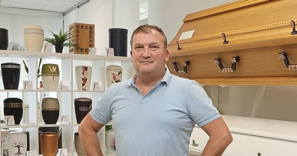 Eugen Kistner führt die Geschäfte beim Bestattungsinstitut Concordia in Ludwigsburg. Eugen Kistner führt die Geschäfte beim Bestattungsinstitut Concordia in Ludwigsburg.