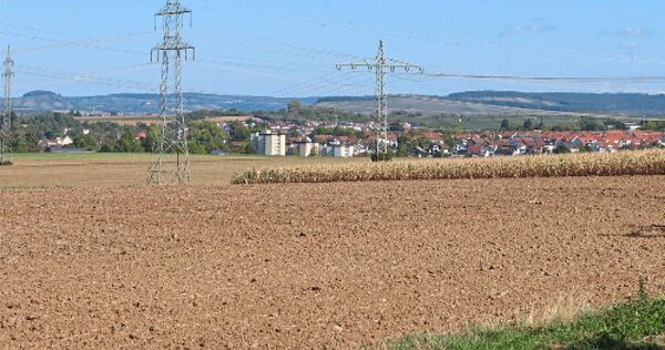 Blick von der Anhöhe an der Lechtstraße Richtung Marbach-Hörnle. Auf diesem Areal könnte die Deponie entstehen. Blick von der Anhöhe an der Lechtstraße Richtung Marbach-Hörnle. Auf diesem Areal könnte die Deponie entstehen.