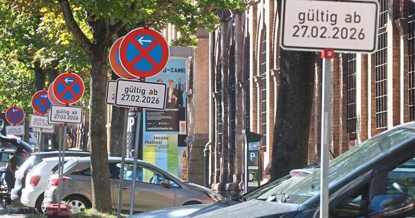 Schilderwald in der Fasanenstraße: Entlang der Grünflächen mit den Bäumen darf nicht geparkt werden. Schilderwald in der Fasanenstraße: Entlang der Grünflächen mit den Bäumen darf nicht geparkt werden.
