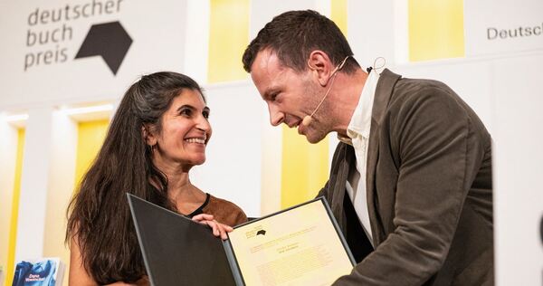 Verleihung Deutscher Buchpreis Verleihung Deutscher Buchpreis