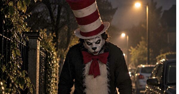 Auf dem sozialen Netzwerk Tik-Tok werden unzählige ähnliche Videos und Fotos von vermeintlichen Sichtungen des „Cat in the Hat“ Auf dem sozialen Netzwerk Tik-Tok werden unzählige ähnliche Videos und Fotos von vermeintlichen Sichtungen des „Cat in the Hat“ gepostet.