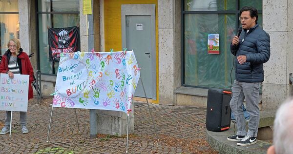 Bietigheim setzt ein Zeichen für eine bunte Gesellschaft. Bietigheim setzt ein Zeichen für eine bunte Gesellschaft.