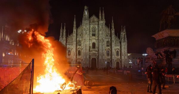 Proteste in Italien Proteste in Italien