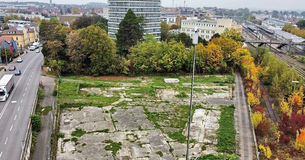Das Kepler-Dreieck: Für die Industriebrache am Ludwigsburger Bahnhof gab es in den vergangenen Jahren viele Ideen. Die Umsetzung Das Kepler-Dreieck: Für die Industriebrache am Ludwigsburger Bahnhof gab es in den vergangenen Jahren viele Ideen. Die Umsetzung rückt nun in weite Ferne.