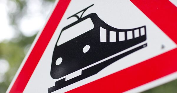 Unfall am Bahnübergang Unfall am Bahnübergang