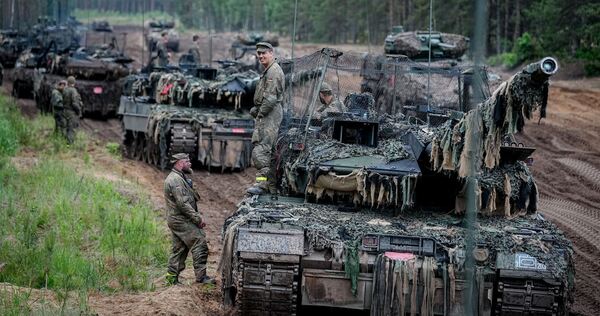 Übung der Panzerbrigade 45 Litauen Übung der Panzerbrigade 45 Litauen